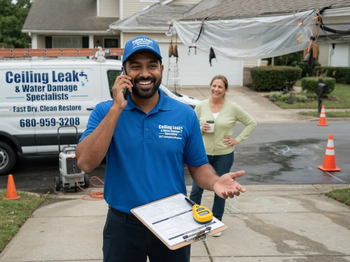 Ceiling Leak Cleanup Painesville, OH FAQs